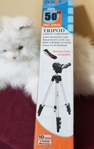 NWOT zeikos Tripod for camera or camcorder